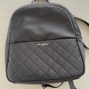 Karl Lagerfeld black backpack
